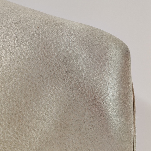 Montana West Beige And Coral Shoulder Bag Zip Top Double Straps Print Lining - Picture 3 of 7